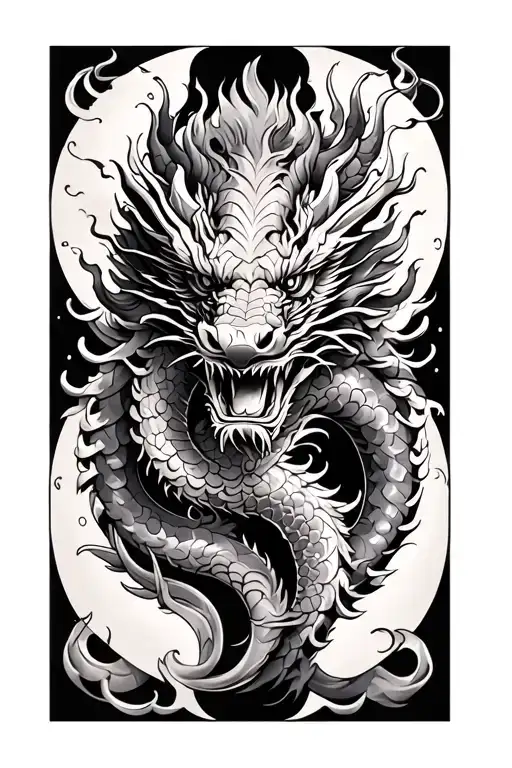 Chinese Dragon Wrapped