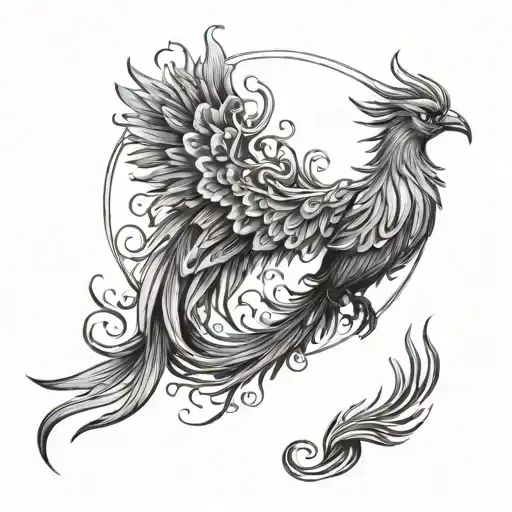 Rebirth And Transformation The Phoenix