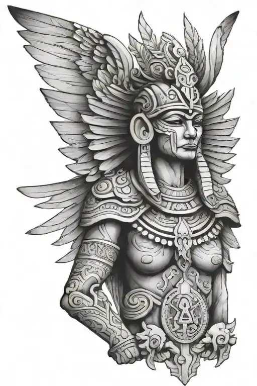 Aztec Winged Sphinx