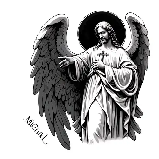 Catholic Tattoo Michael The Archangel