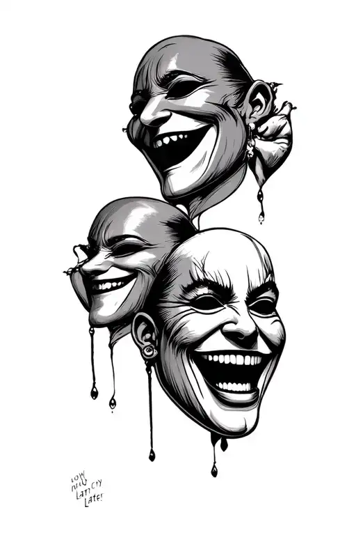 Laugh Now Cry Later Mask 19073