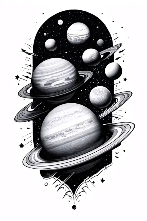 Solar System Planets Mythology