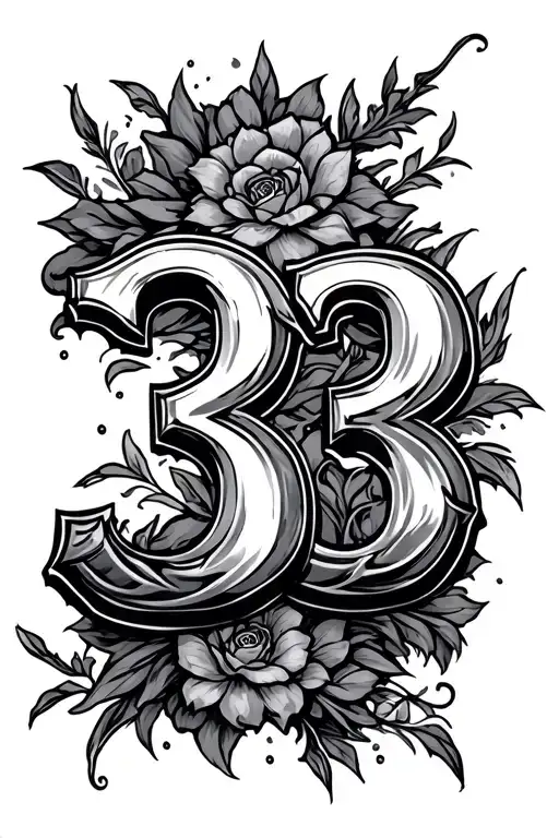 Number 33 Crusifix