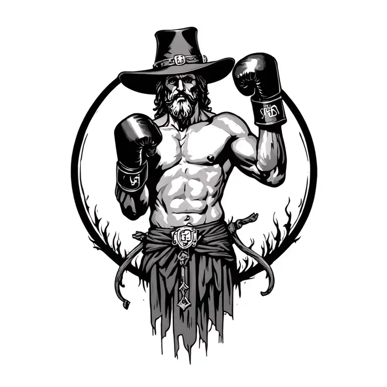 Christianity Boxing Wild West