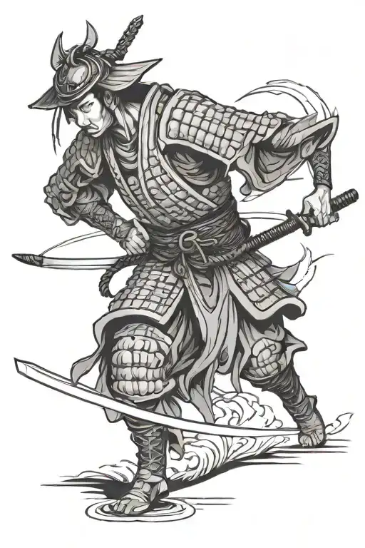 Samurai Standing