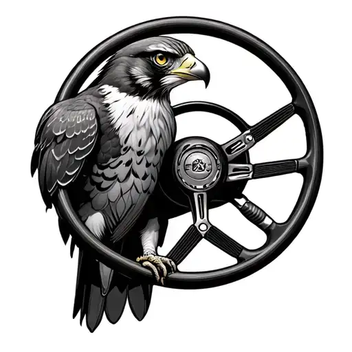 Realism Falcon And Steering Wheel