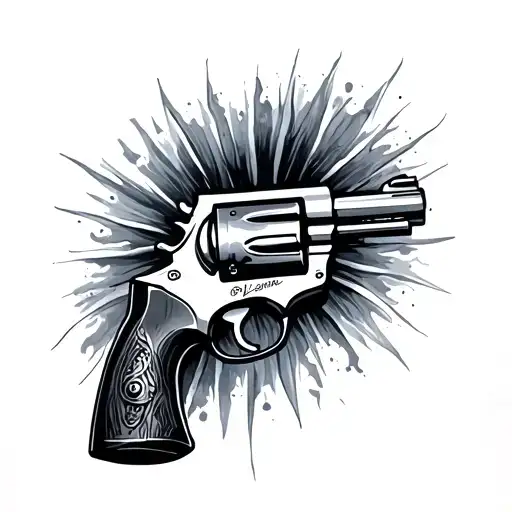 A Revolver Gun