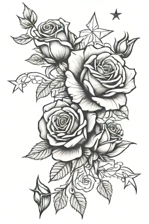 Roses And Stars