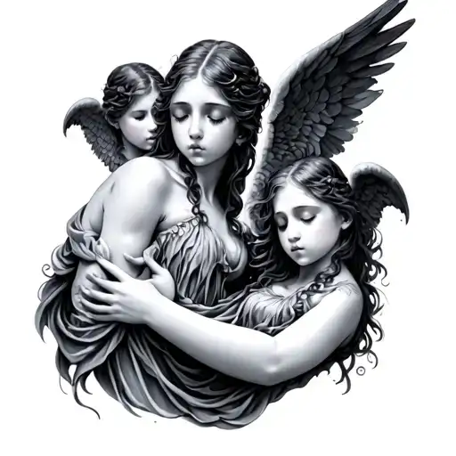 Sad Mystical Angels