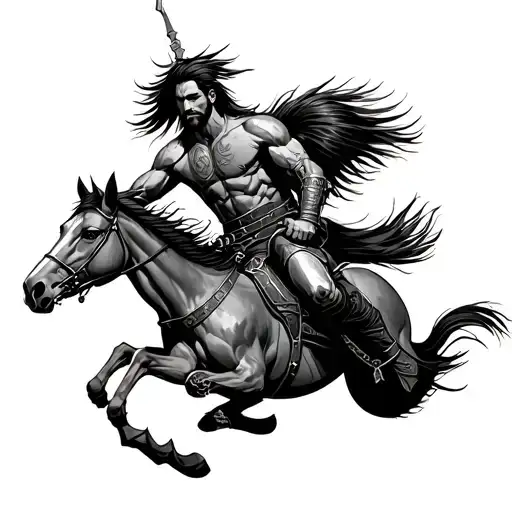 Cumman Warrior Riding
