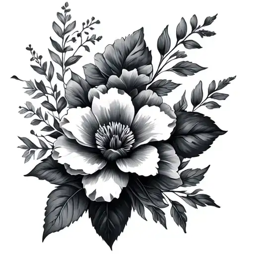 Floral Flower Sleeve