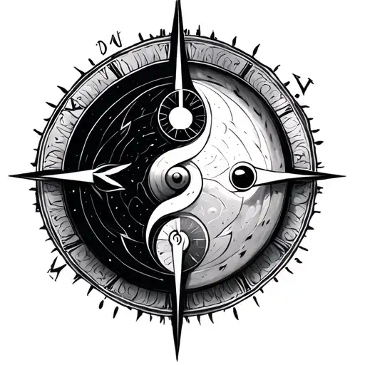 Yin Yang Compass