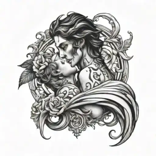 Suicide Of The Goddess Of Love With A Male Gender