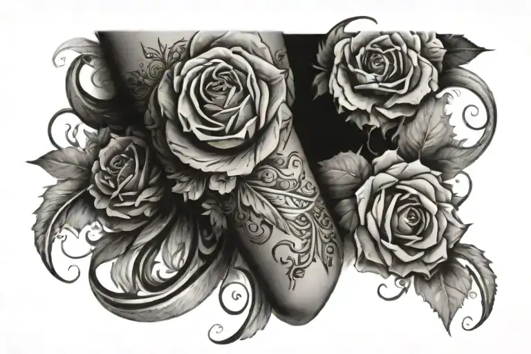 Wrapped Thigh