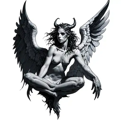 Fallen Angel Half Demon