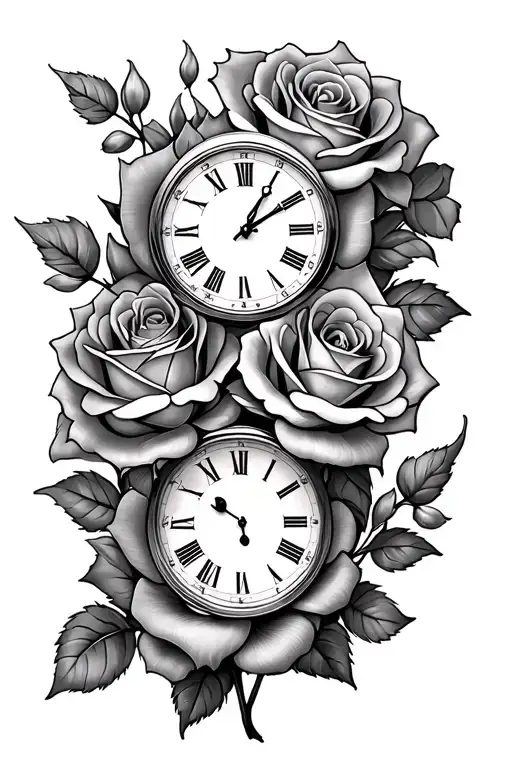 Roses And Clocks