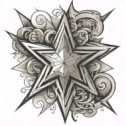 Diamond Shape Star