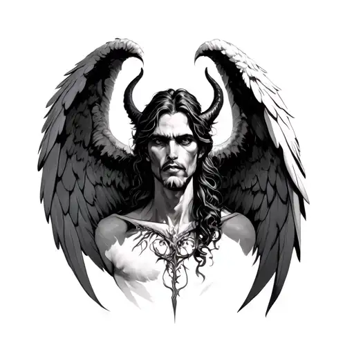 Between Angels And Demons Is Lucifer