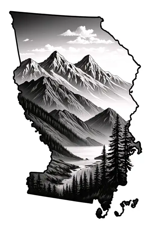 State Of Georgia Mountains
