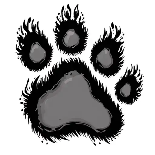 Chihuahua Paw Print