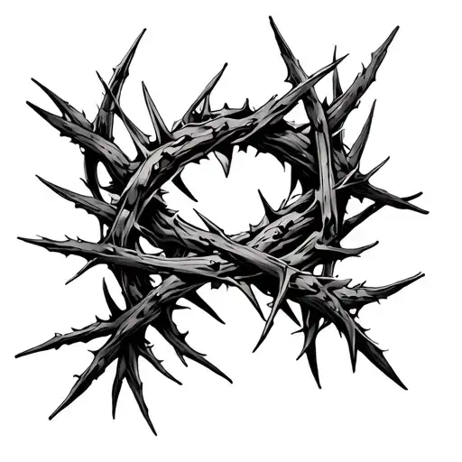 Crown Of Thorns Wrapped