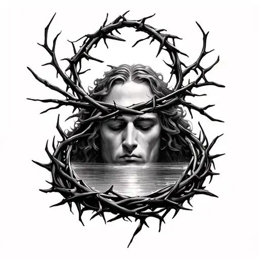 Crown Of Thorns Wrapped Hallelujah Flowing Like A River