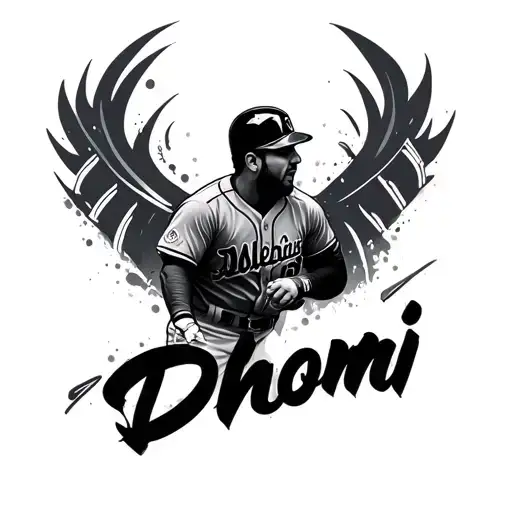 Dhoni Signature