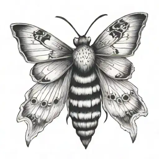 Three Small Moths