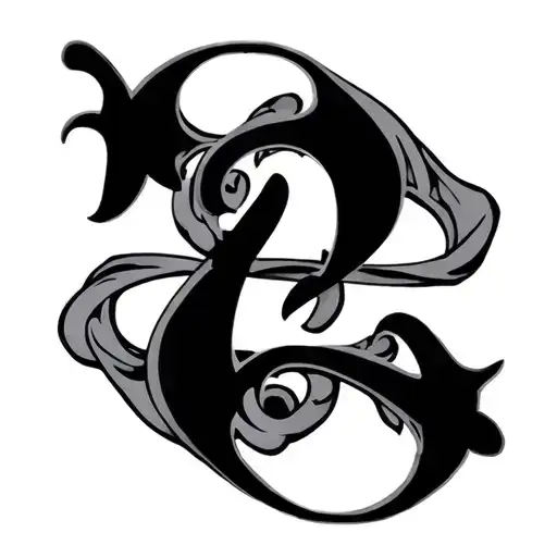 2007 Number Tattoo Design