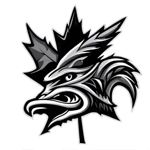 Canadian Logo Montreal With Haida