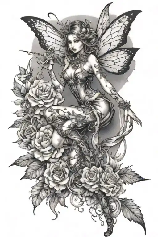 Fairy Theme Leg Sleeve