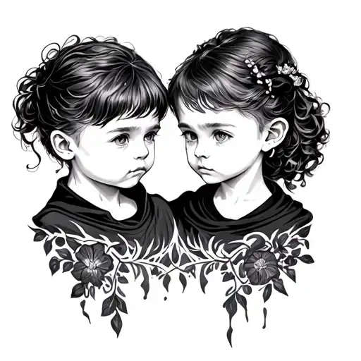 Forearm Tattoo For Siblings Who Will Do Anything To Protect Each Other