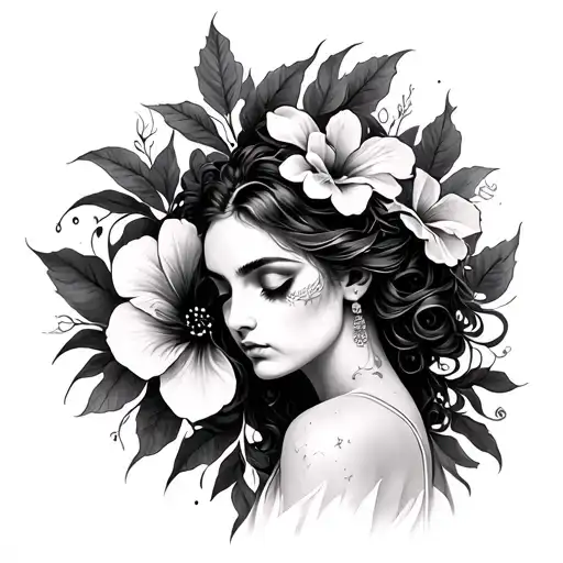 Habiscus God Is Within Her