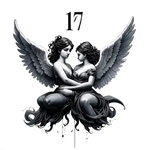 2 Armed Angels And Between Number 17