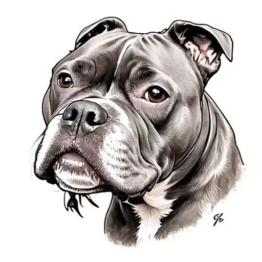 Blue Staffy