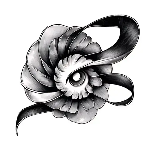 Spiral Ribbon Face