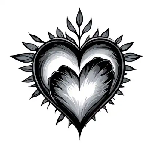 Rse With A Heart Shape
