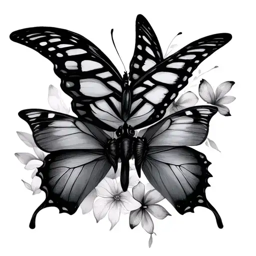 Butterflies Intertwined