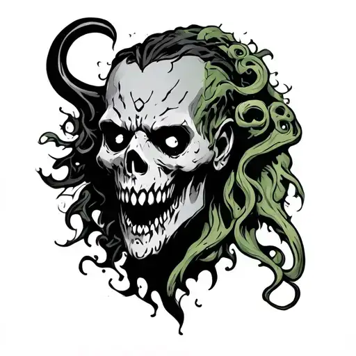 Green Hell Custom With A Black