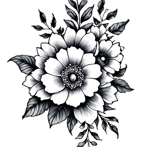 Floral Forearm Sleeve