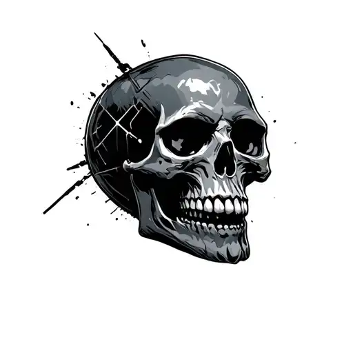 Cyberhack Skull