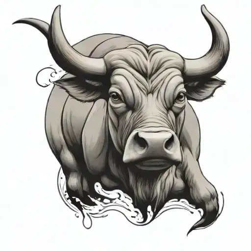 Bull With