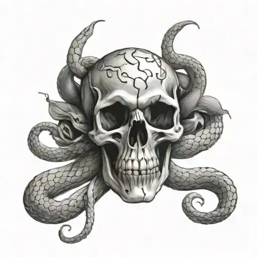 Skulls And Snakes