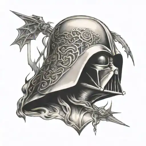 The Deathly Hollows And Darth Vader