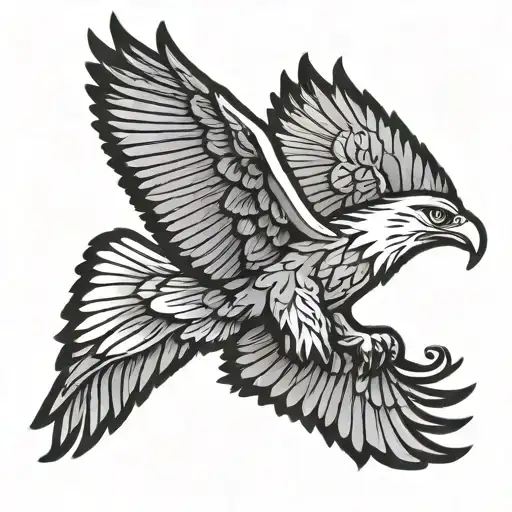 Eagle Flying
