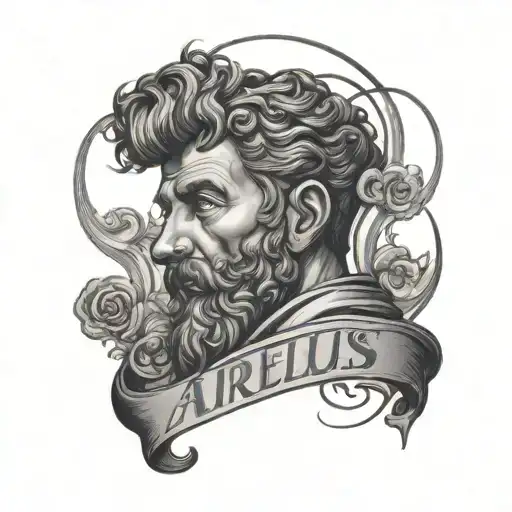 Aurelius In Cursive