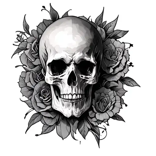 Y2k Full Back Tattoo Design
