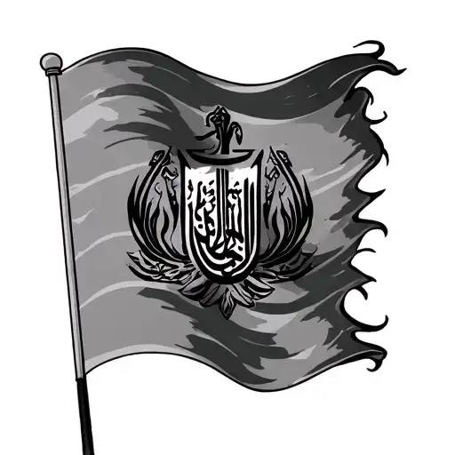 Derafsh Kaviyani Flag