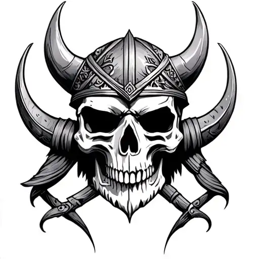 Viking Skull