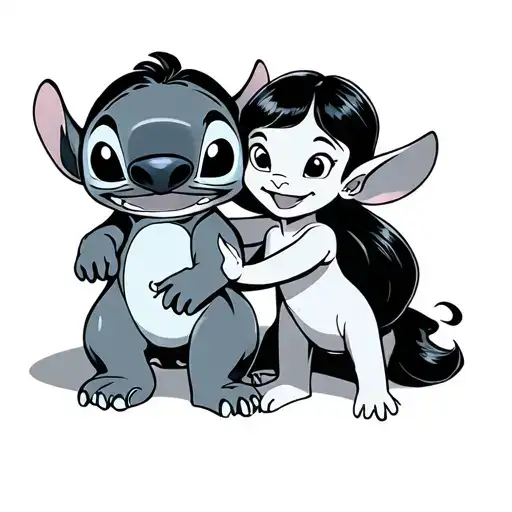 Lilo And Nani From Lilo And Stitch